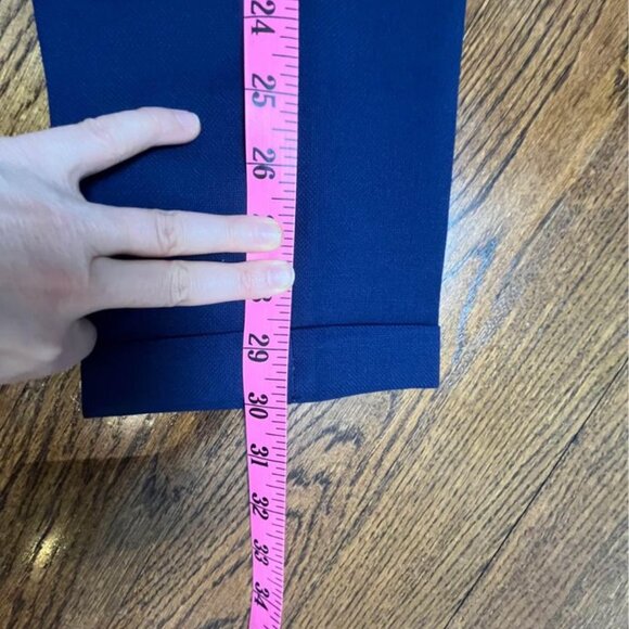 Sharp Massimo Dutti pants, Royal Blue, Size 4 - Picture 5 of 7